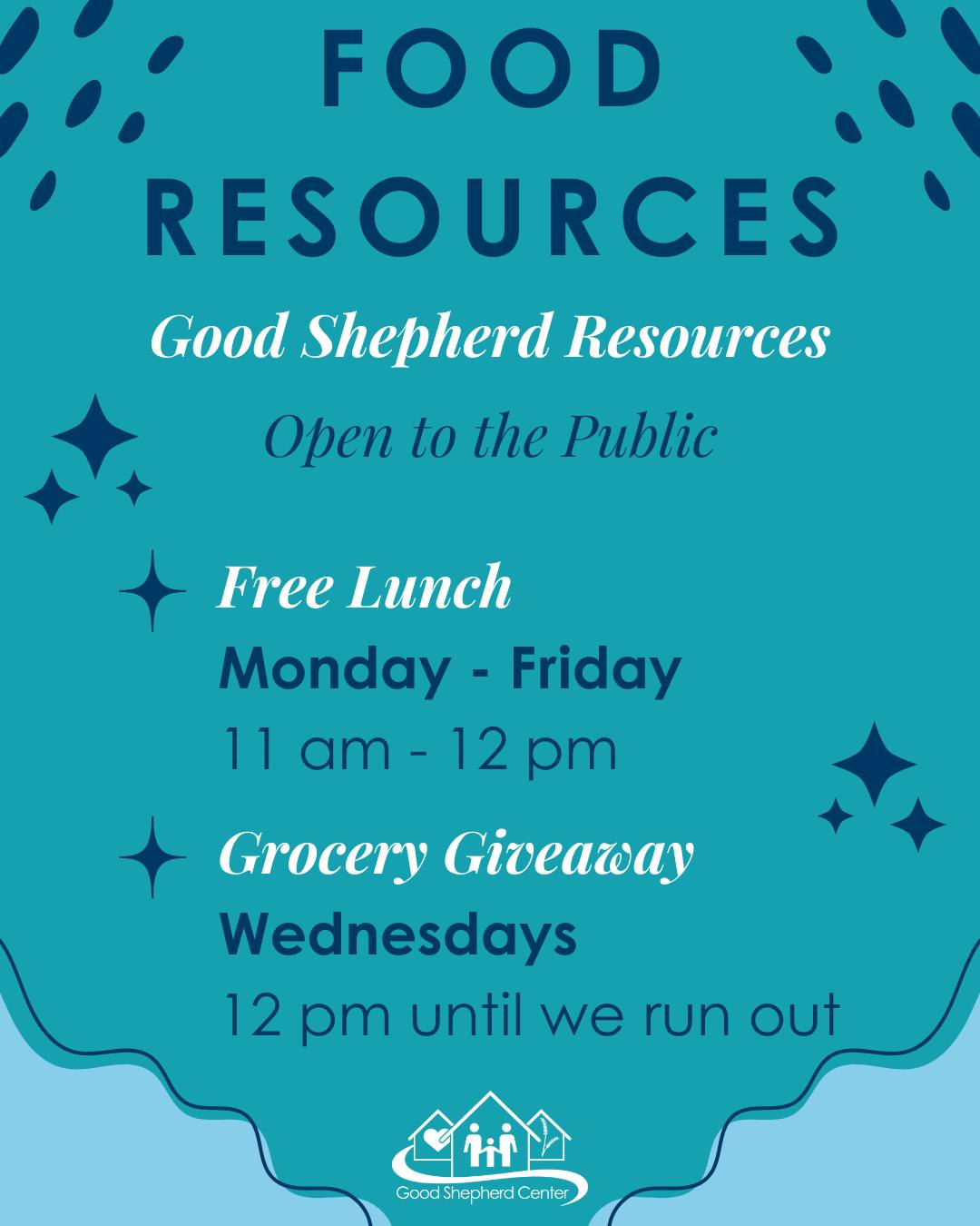 Hot Meals & Groceries at Good Shepherd